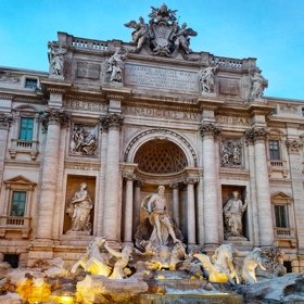SR Rome Trevi Fountain